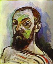 Haga click para ver la imagen ampliada self-portrait in a striped t-shirt.jpg